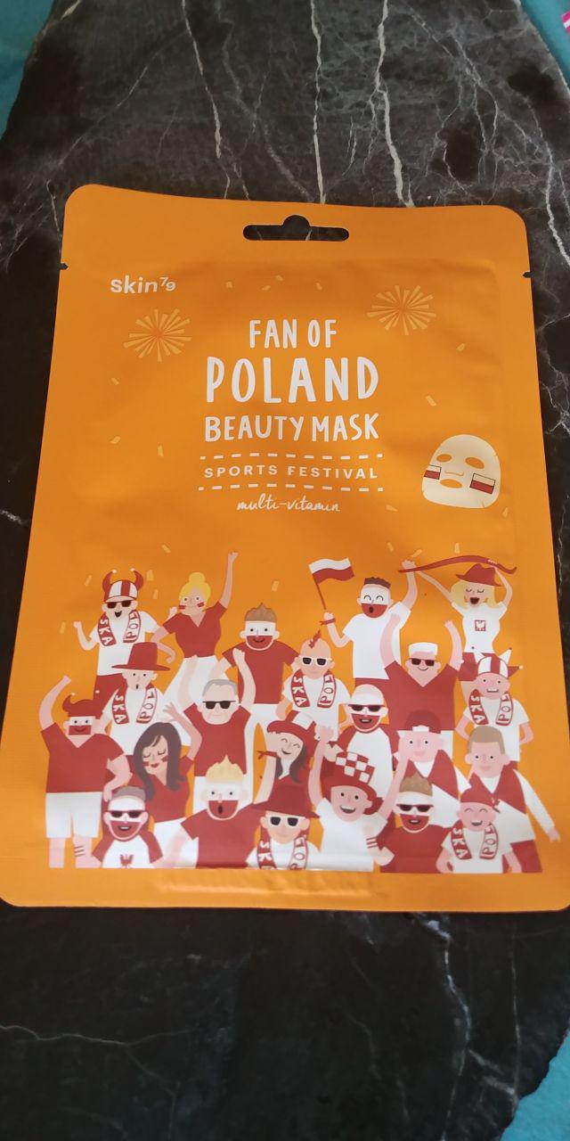 SKIN 79 Maska do twarzy w płacie, Fan of Poland, Beauty Mask Sport Festival, Multi-vitamin