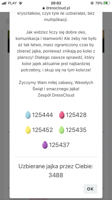 Zbieramy jajka - Wielkanoc 2020