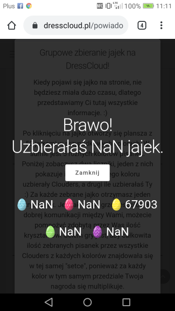 Zbieramy jajka - Wielkanoc 2020