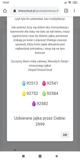 Zbieramy jajka - Wielkanoc 2020