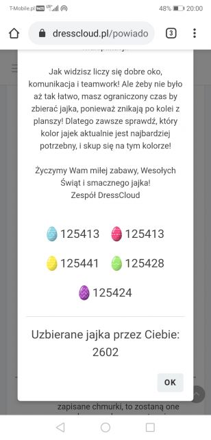 Zbieramy jajka - Wielkanoc 2020