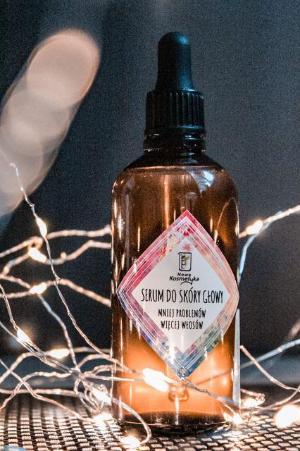 Nowa Kosmetyka Serum do skóry głowy, Mniej problemów, więcej włosów