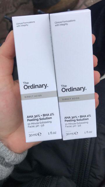 The Ordinary Peeling kwasowy, AHA 30%, BHA 2%