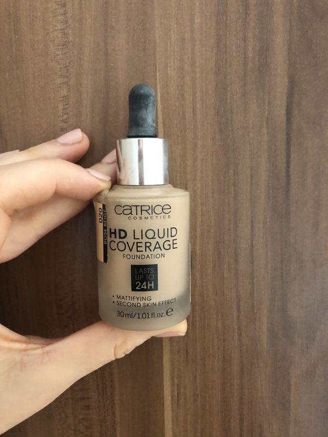 Catrice HD Liquid Coverage, Podkład do twarzy, nr 020 Rose Beige