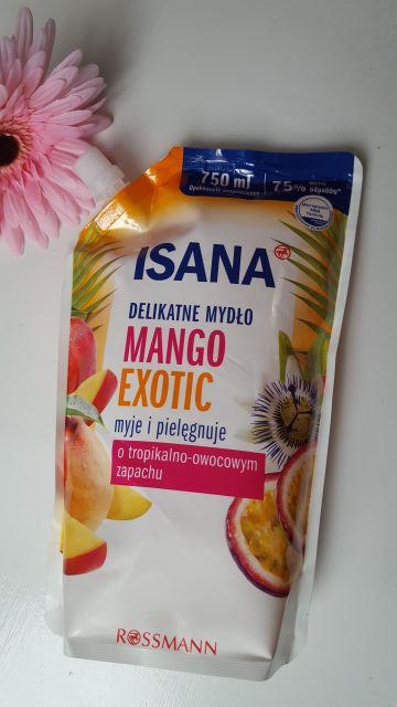 Isana Mydło do rąk w płynie, Mango Exotic