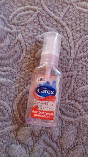 Carex KIDS, Antybakteryjny żel do rąk, Strawberry Candy