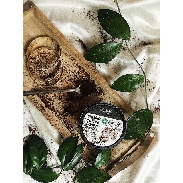 Organic Shop Scrub do ciała, Kawa i cukier