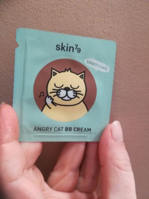 SKIN 79 Krem BB, Angry Cat, Animal BB Cream, Soothing 50+ PA+++, Petal Beige