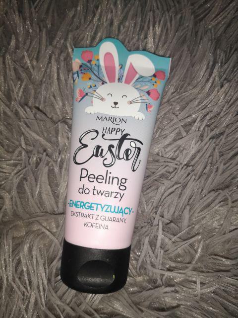 Marion Happy Easter, energetyzujący peeling do twarzy z ekstraktem z guarany i kofeiną