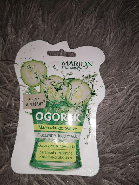 Marion Fit&Fresh, Maseczka do twarzy, Ogórek