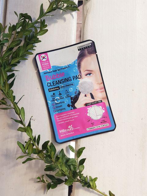 MBeauty Cosmetics Bubble, Bąbelkowy oczyszczający płatek do oczyszczania twarzy