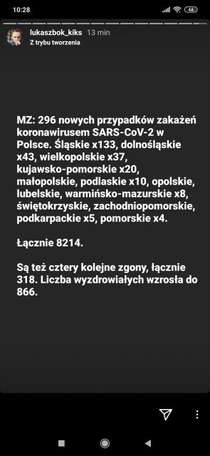 Koronawirus - zbiór przemyśleń w świetle ostatnich wydarzeń