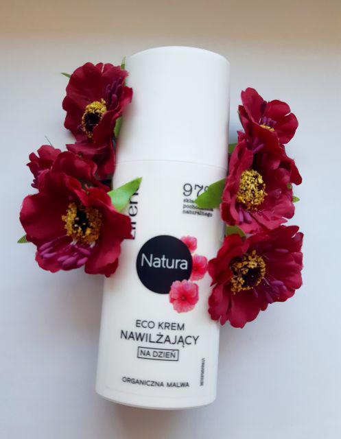 Lirene Natura, Eco krem do twarzy, Nawilżający, Na dzień, Organiczna malwa