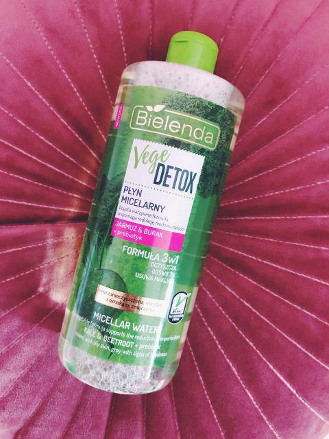 Bielenda Vege Detox jarmuz burak płyn micelarny 