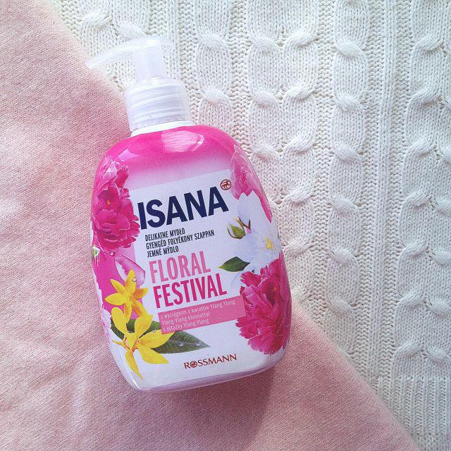 Isana Mydło do rąk w płynie, Floral Festival