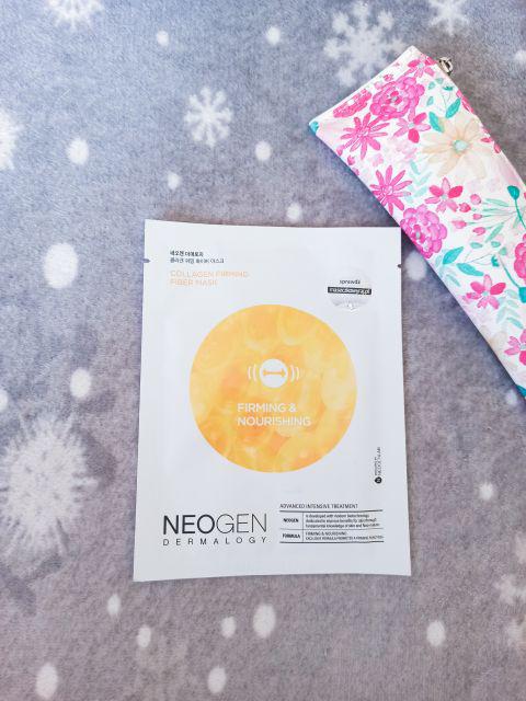 Neogen Dermalogy Maska do twarzy w płacie, Collagen Firming, Firming & Nourishing