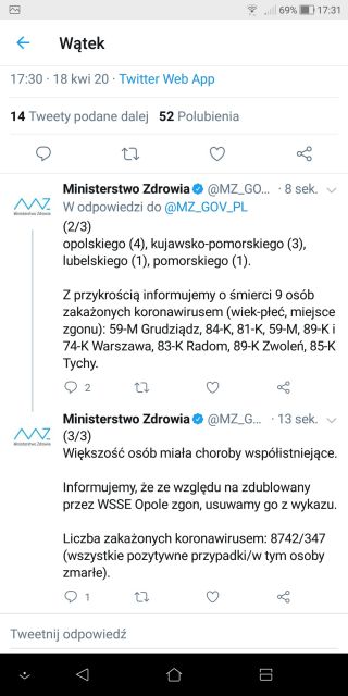 Koronawirus - zbiór przemyśleń w świetle ostatnich wydarzeń