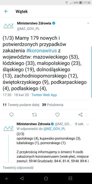 Koronawirus - zbiór przemyśleń w świetle ostatnich wydarzeń