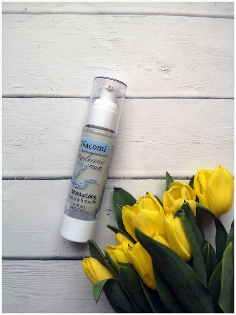 Nacomi Krem do twarzy, Hyaluronic Cream, Hialuronowy, Nawilżający, Każdy rodzaj skóry