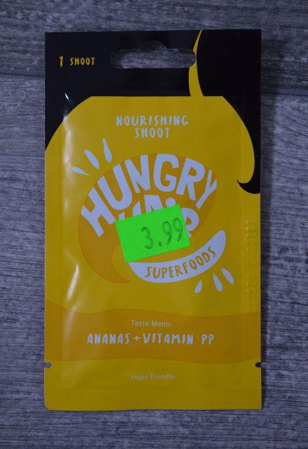 Hungry Hair Superfoods, Maska do włosów, Ananas i witamina PP