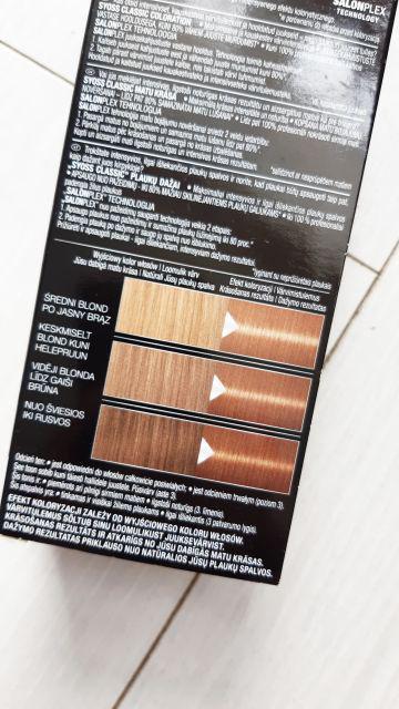 Syoss SalonPlex, Farba do włosów, Trwała, 6-8 ciemny blond