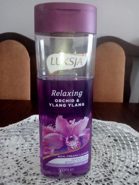 Luksja Żel pod prysznic, Relaxing Orchid & Ylang Ylang