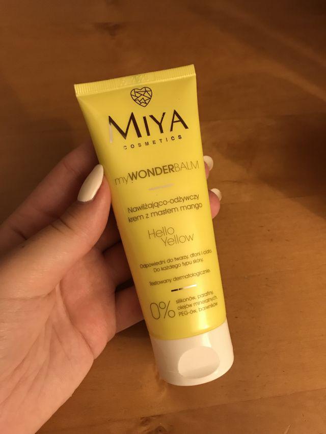 Miya Cosmetics myWONDERbalm, Hello Yellow nawilżająco-odżywczy krem z masłem mango