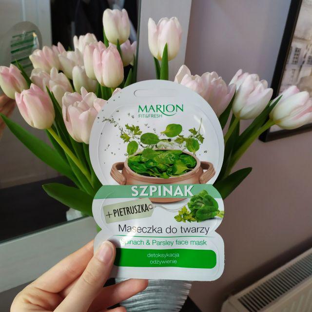 Marion Fit&Fresh, Maseczka do twarzy, Szpinak i pietruszka