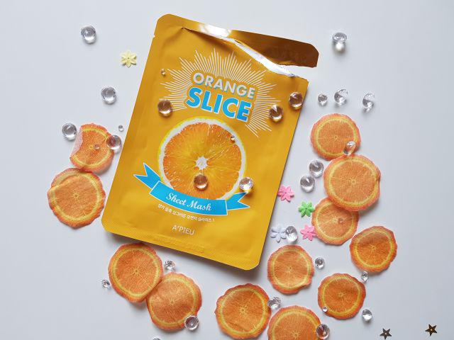 A'pieu Maska do twarzy w płacie, Orange Slice