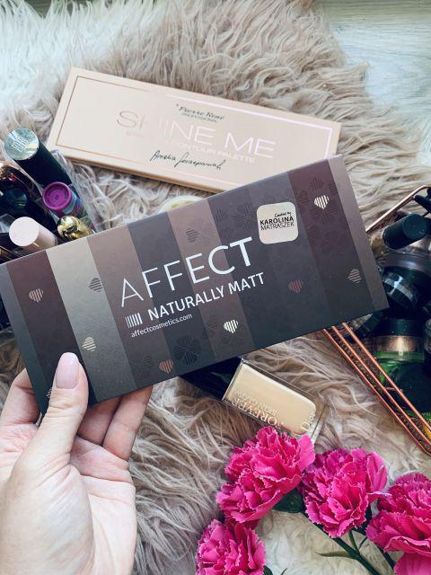 Affect Paleta cieni do powiek, Naturally Matt