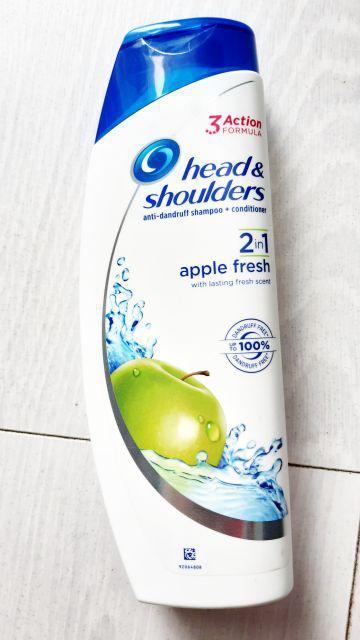 Head & Shoulders Szampon do włosów przeciwłupieżowy z odżywką 2w1, Apple Fresh