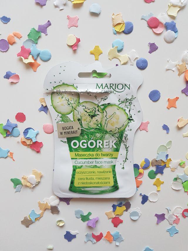 Marion Fit&Fresh, Maseczka do twarzy, Ogórek