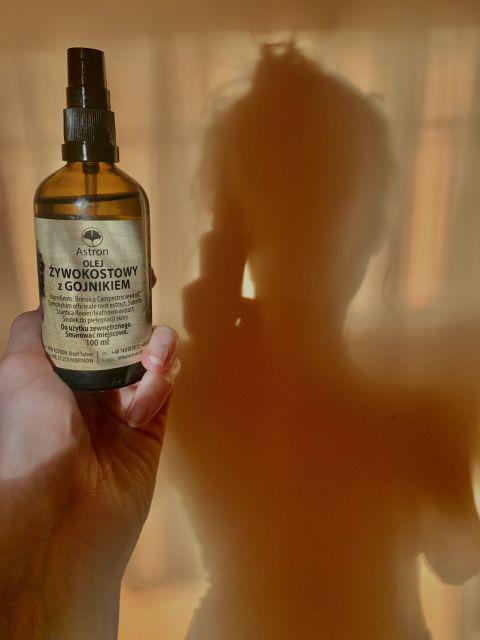 Astron Olej żywokostowy, Z gojnikiem