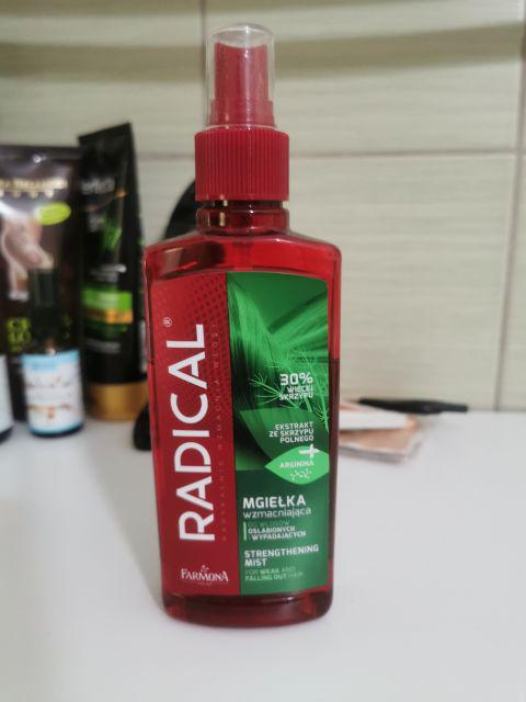 Radical Mgiełka do włosów, Wzmacniająca, Do włosów zniszczonych i wypadających