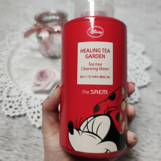 The Saem Oczyszczająca woda micelarna, Healing Tea Garden, Tea tree Cleansing Water, Drzewo herbaciane