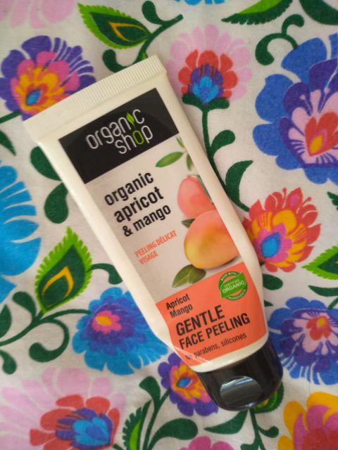 Organic Shop Peeling do twarzy, Morela i mango