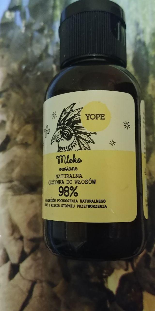 YOPE Odżywka do włosów, Mleko Owsiane, Włosy normalne