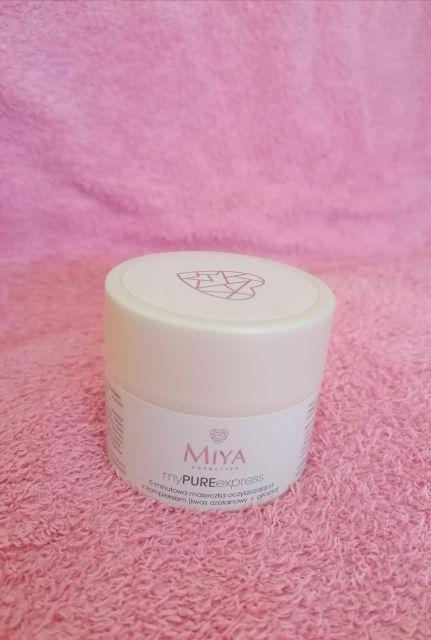 Miya Cosmetics myPUREexpress, Maseczka do twarzy, 5 minutowa, Oczyszczająca, Kwas azelainowy + glicyna