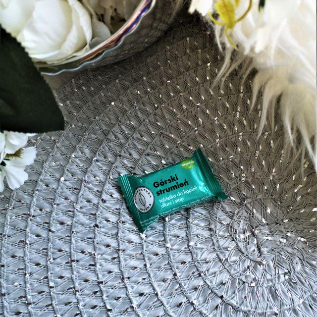 Marba Cosmetics Manufaktura Piękna, Tabletka do kąpieli dłoni i stóp, Górski strumień