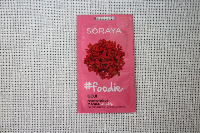 Soraya #foodie, Maska do stóp, Regenerująca, Goji