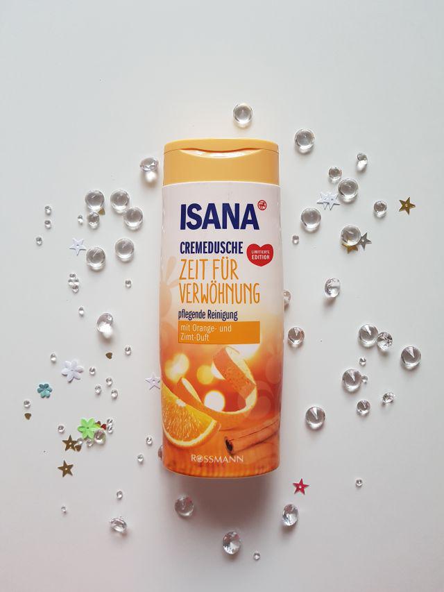 Isana Żel pod prysznic, Zeit fur Verwohnung, Pomarańcza i cynamon