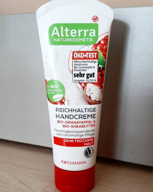 Alterra Krem do ciała, Granat i masło shea