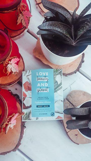 Maseczka w płacie Love Beauty And Planet 