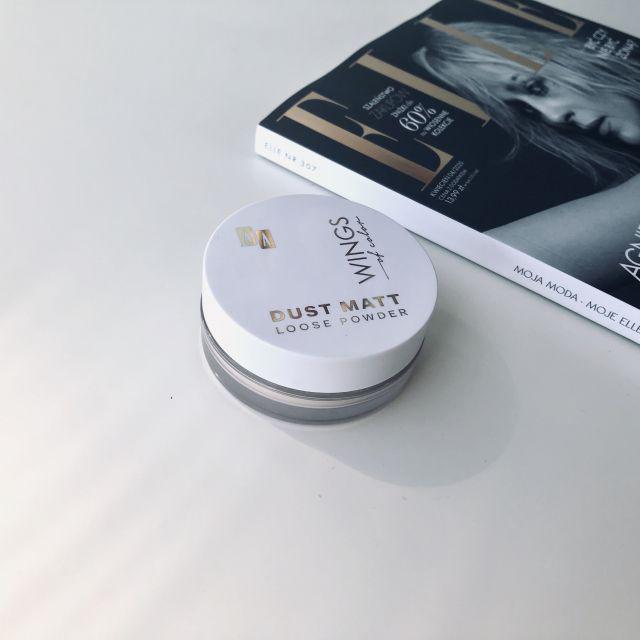 AA Wings of Color, Dust Matt, Puder do twarzy, Sypki, Loose Powder, nr 22 Golden Beige