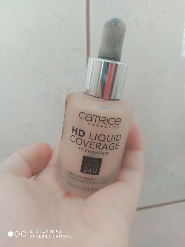 Catrice HD Liquid Coverage, Podkład do twarzy, nr 020 Rose Beige