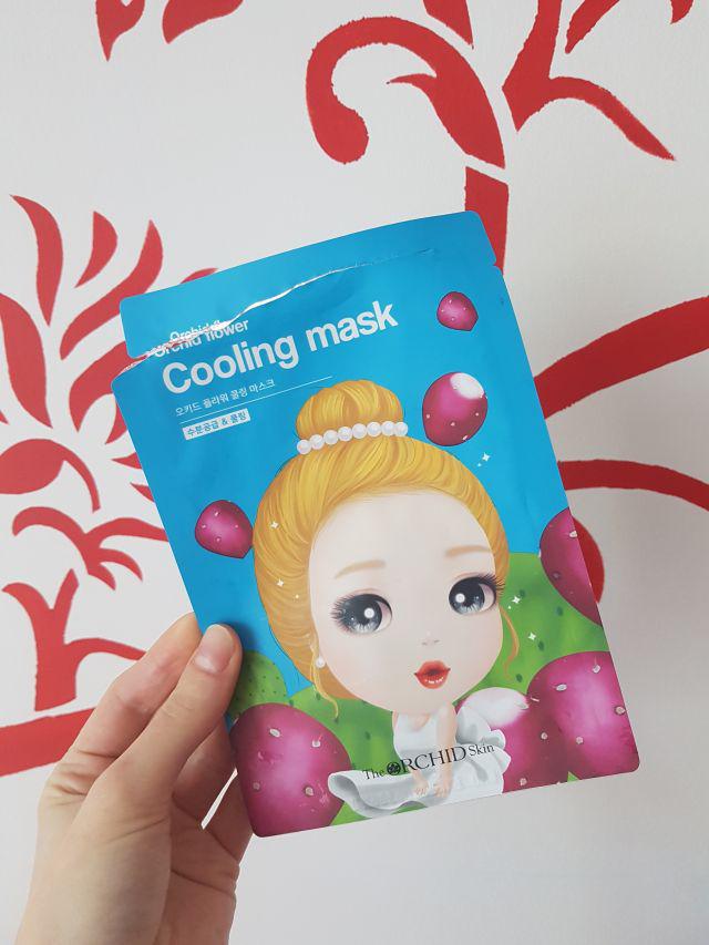 The Orchid Skin Maska w płacie, Orchid Flower, Cooling Mask