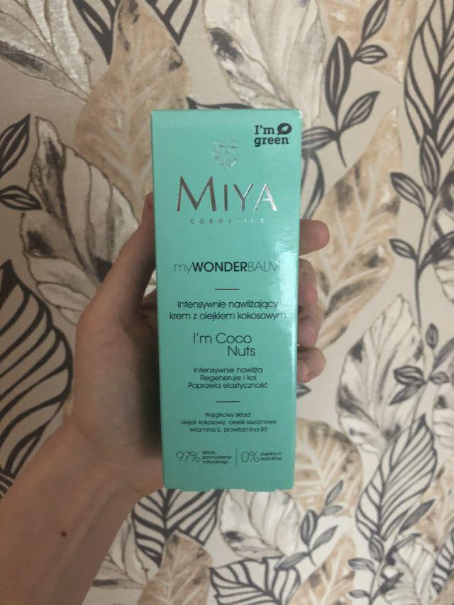 Miya Cosmetics myWONDERbalm, I'm Coco Nuts, Krem do twarzy, Intensywnie nawilżający, Olejek kokosowy