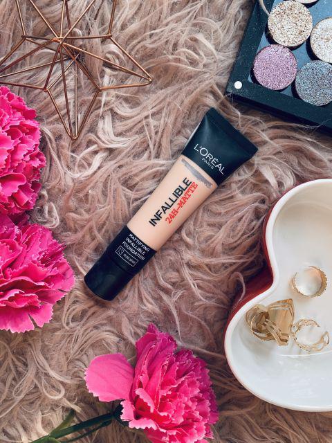 L'Oréal Infallible 24H Matte, Podkład do twarzy, nr 13 Rose Beige