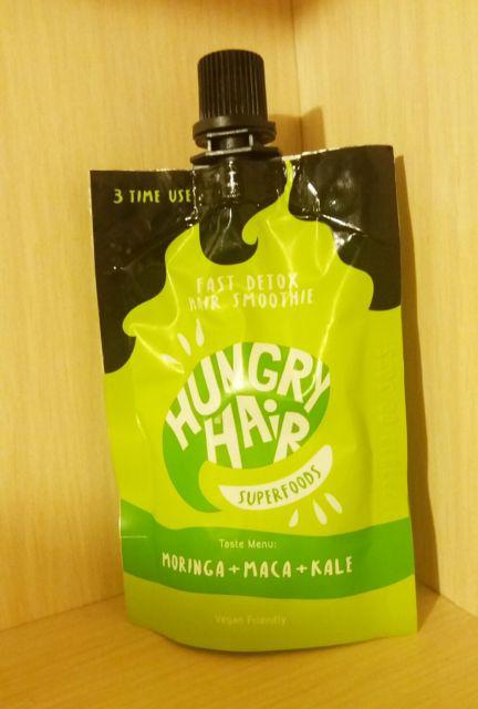 Hungry Hair Superfoods, Maska do włosów, Smoothie, Moringa, Maca i Kale