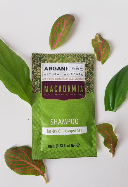 Arganicare Macadamia, Szampon do włosów, Nawilżenie i odbudowa suchych i zniszczonych włosów